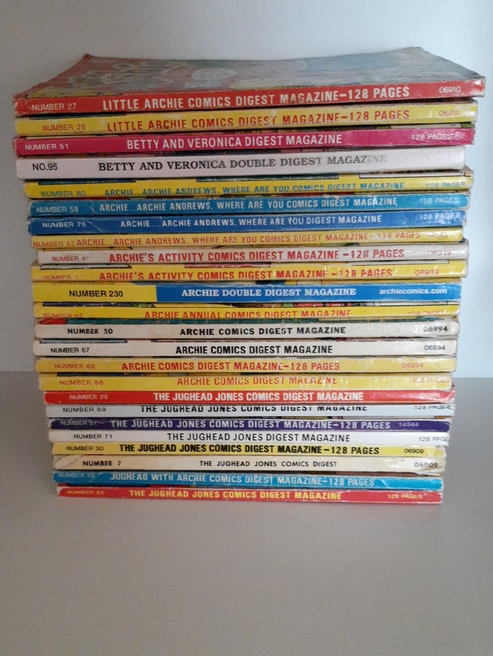 Archie Comics Digest Collection - Multicolor Kids Comics Set
